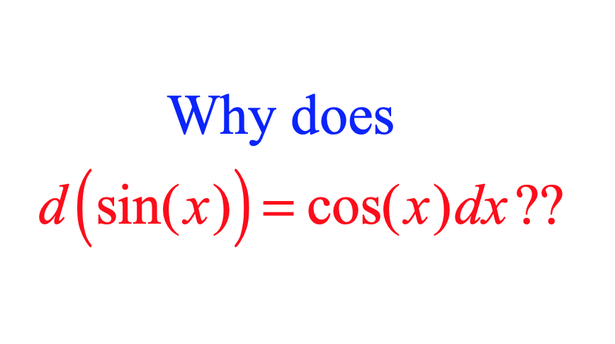calculus of infinitesimals